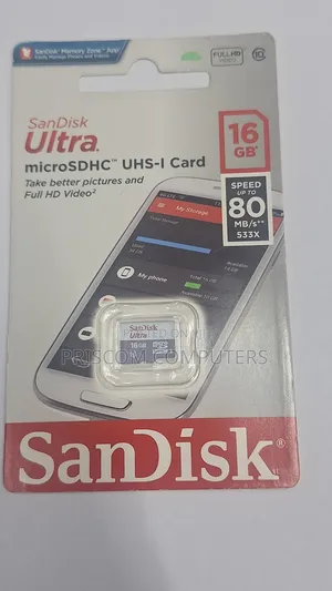 16gb Sandisk Memory Card