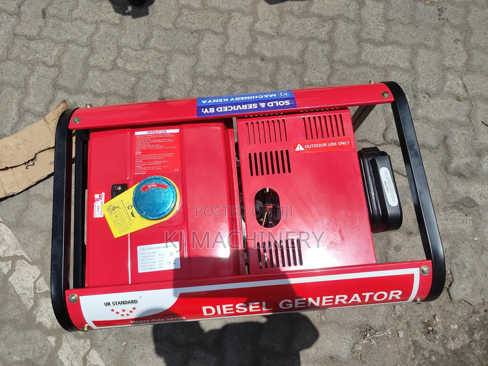Diesel Engine Generator 7.5kva Powerful.