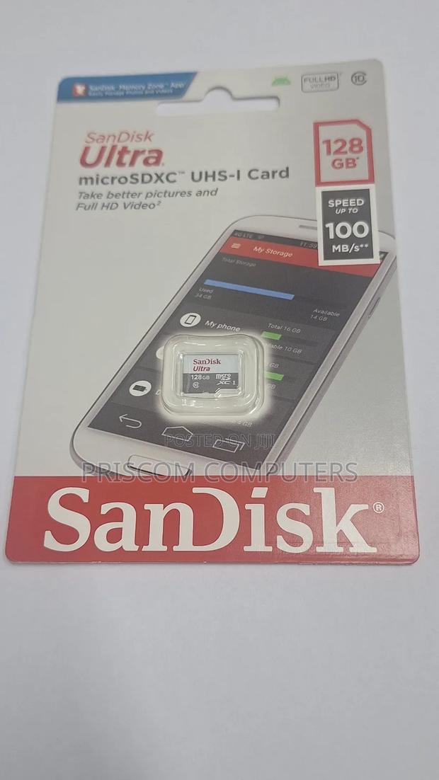 128gb Sandisk Memory Card - thumbnail 2