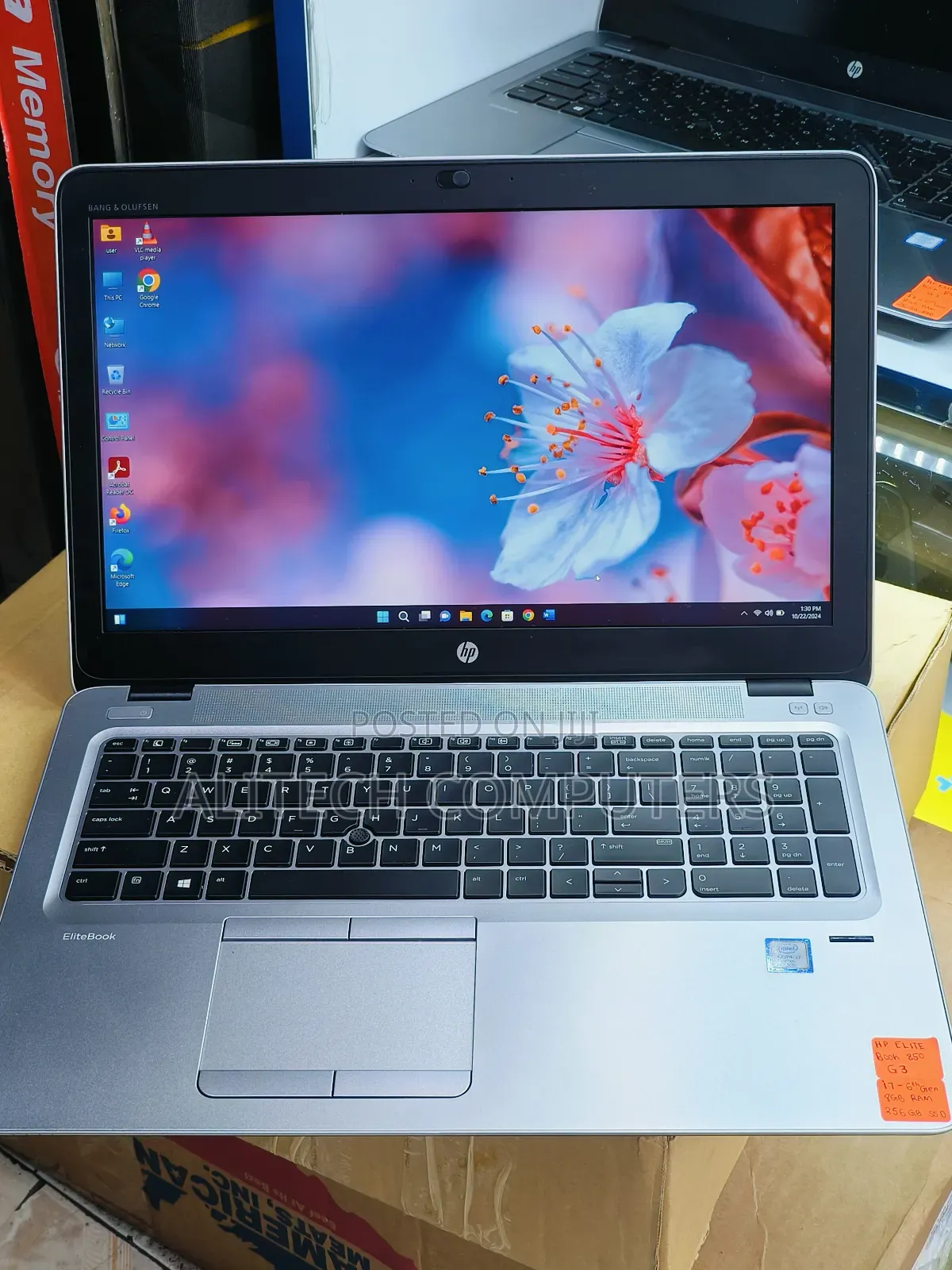 Laptop HP EliteBook 850 G3 8GB Intel Core I7 SSD 250GB