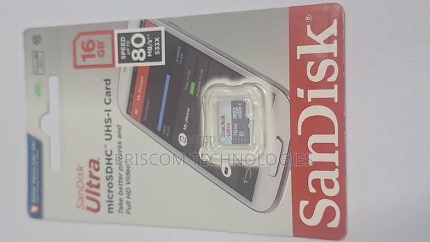 16gb Sandisk Memory Card - thumbnail 2