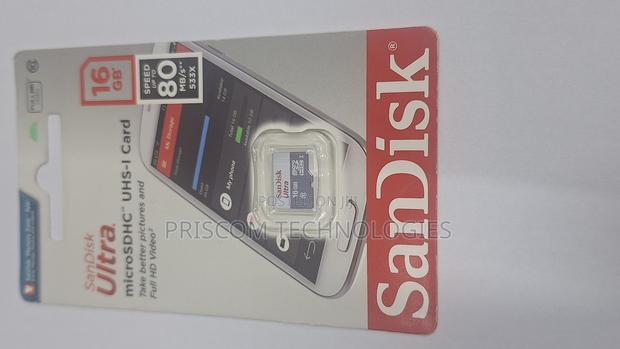 16gb Sandisk Memory Card - thumbnail 3