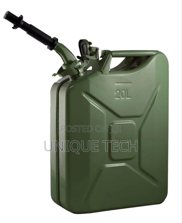 Anti-corrosion 20l Heavy-duty Fuel Jerrycan With Spout - main view