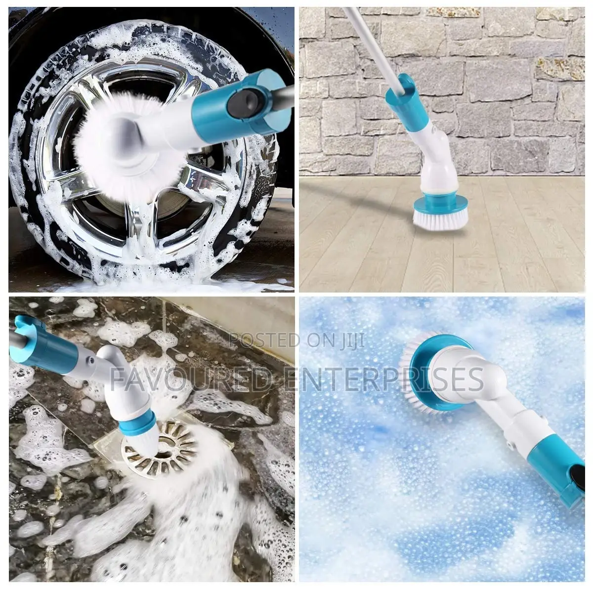 3in1 Electric Spin Scrubber Brush Scrubber/ Mop Cleaner