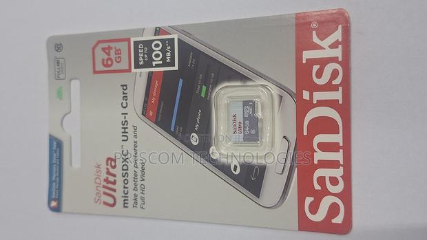 64gb Sandisk Memory Card - thumbnail 4