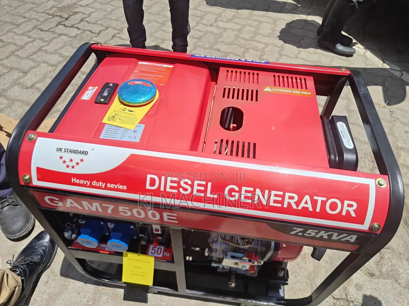 Diesel Generator 7.5kva Without ATS