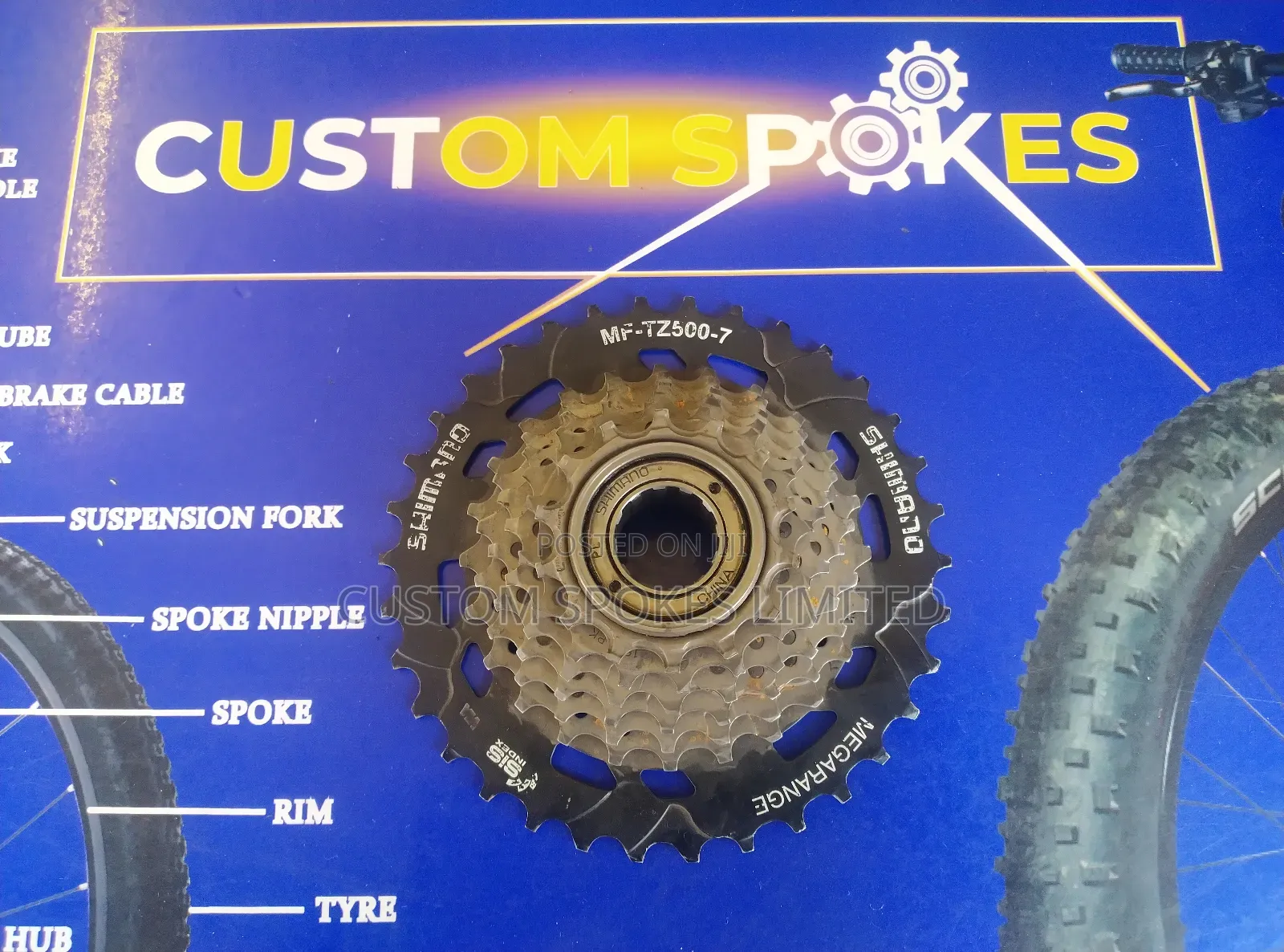 Shimano 7 Speed Mega Range Freewheel