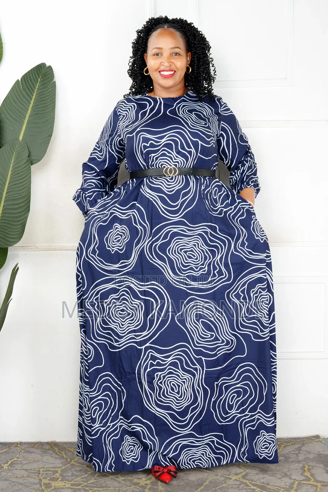 Navy Blue Church/Ruracio Dress