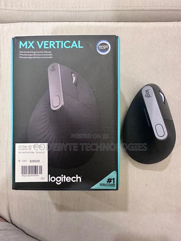 Logitech Vertical Mx Bluetooth Mouse^ Logitech Vertical - main view
