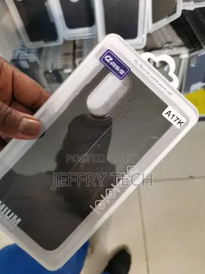 Puloka Leather Case for OPPO A17K -Black