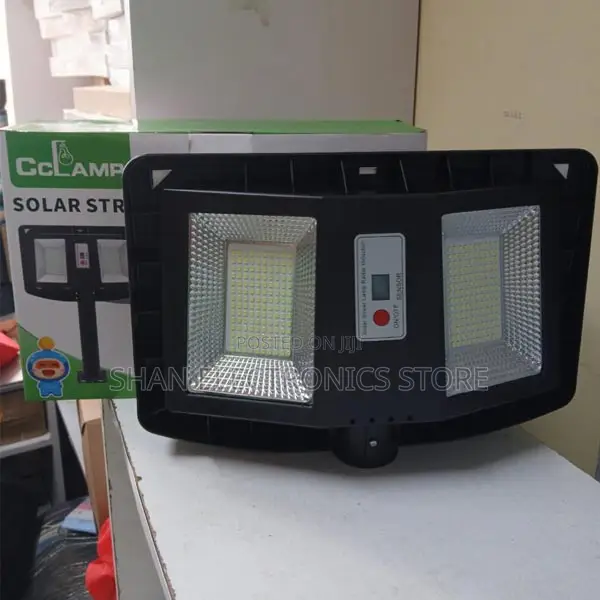 Double Sided Street Solar Lamp 300w Garage Garden Lights.