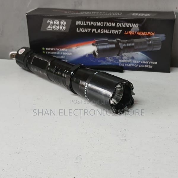 LED Flashlight + RED LASER - 3 in 1