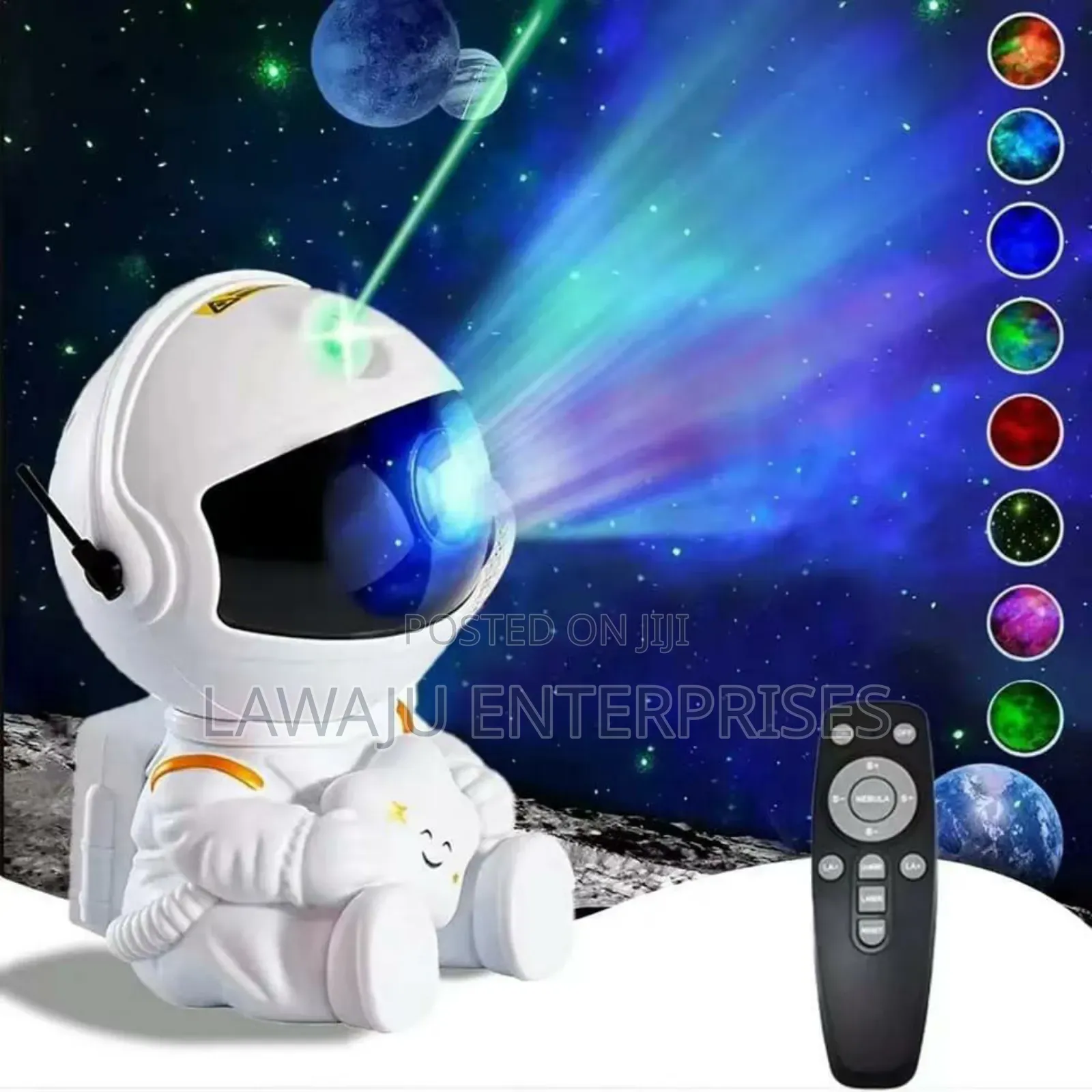 Space Astronaut Star Projector Light
