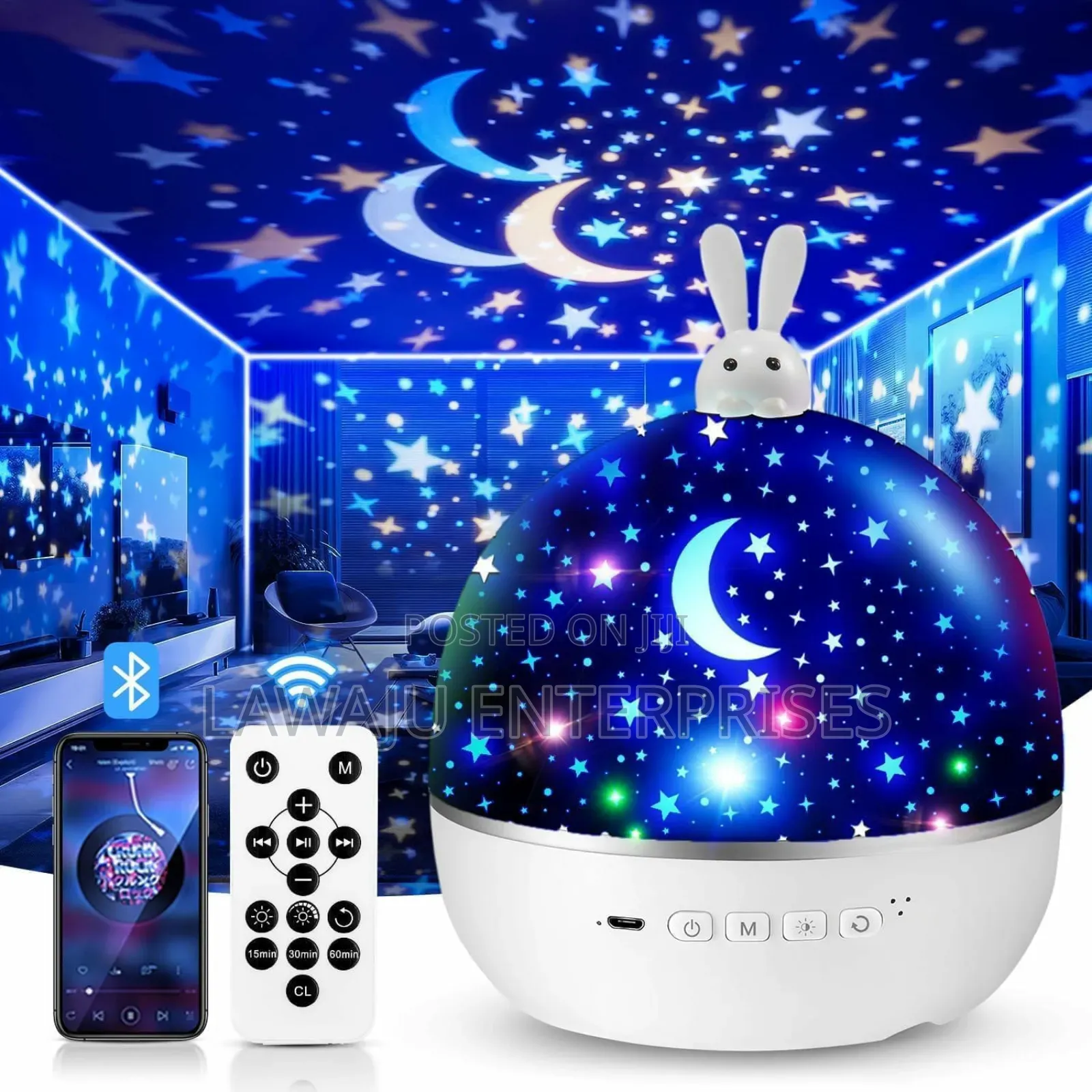 6 Themed Night Light Projector
