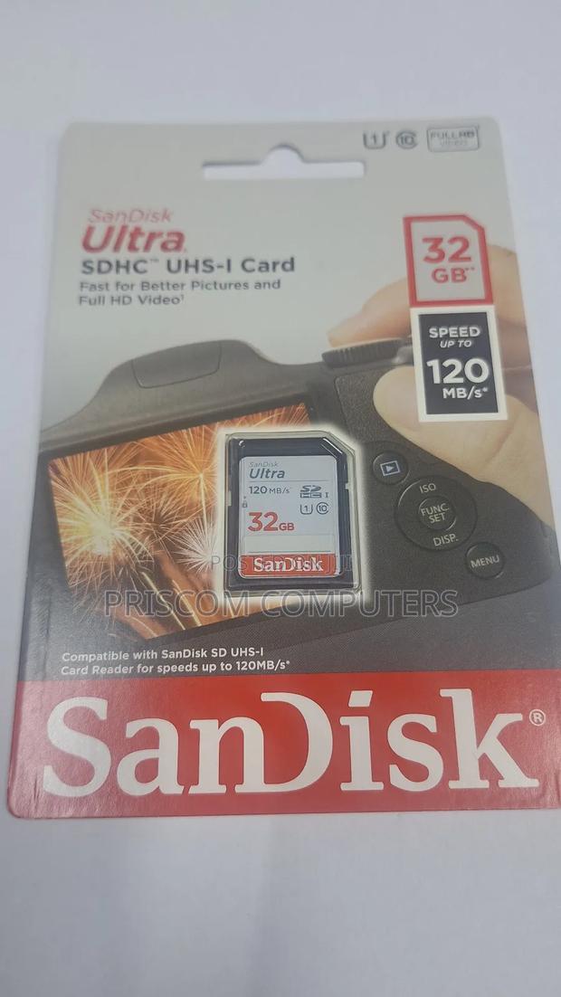 32gb Sandisk Ultra SDHC Memory Card