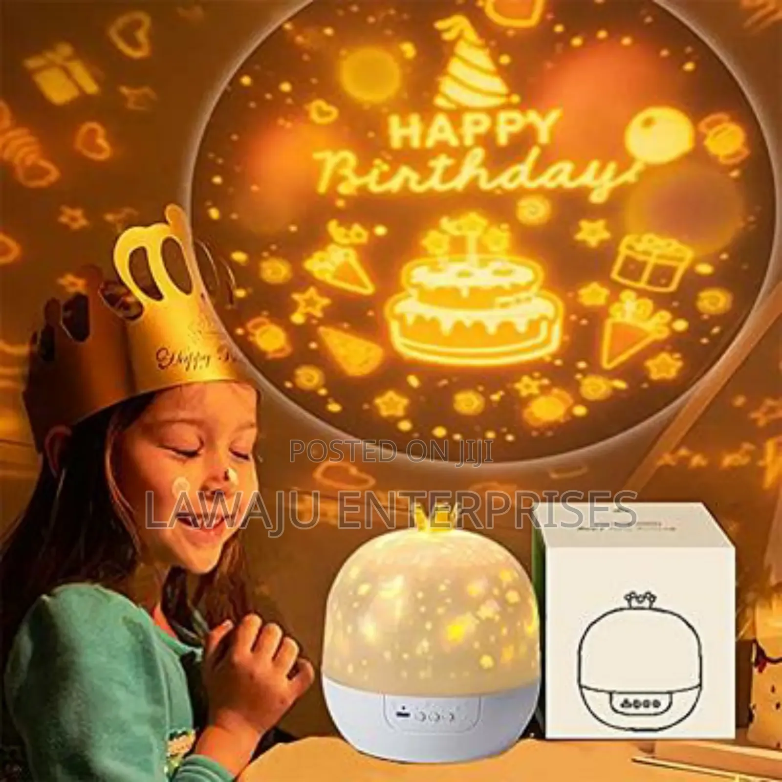 Children's LED Night Light Projector