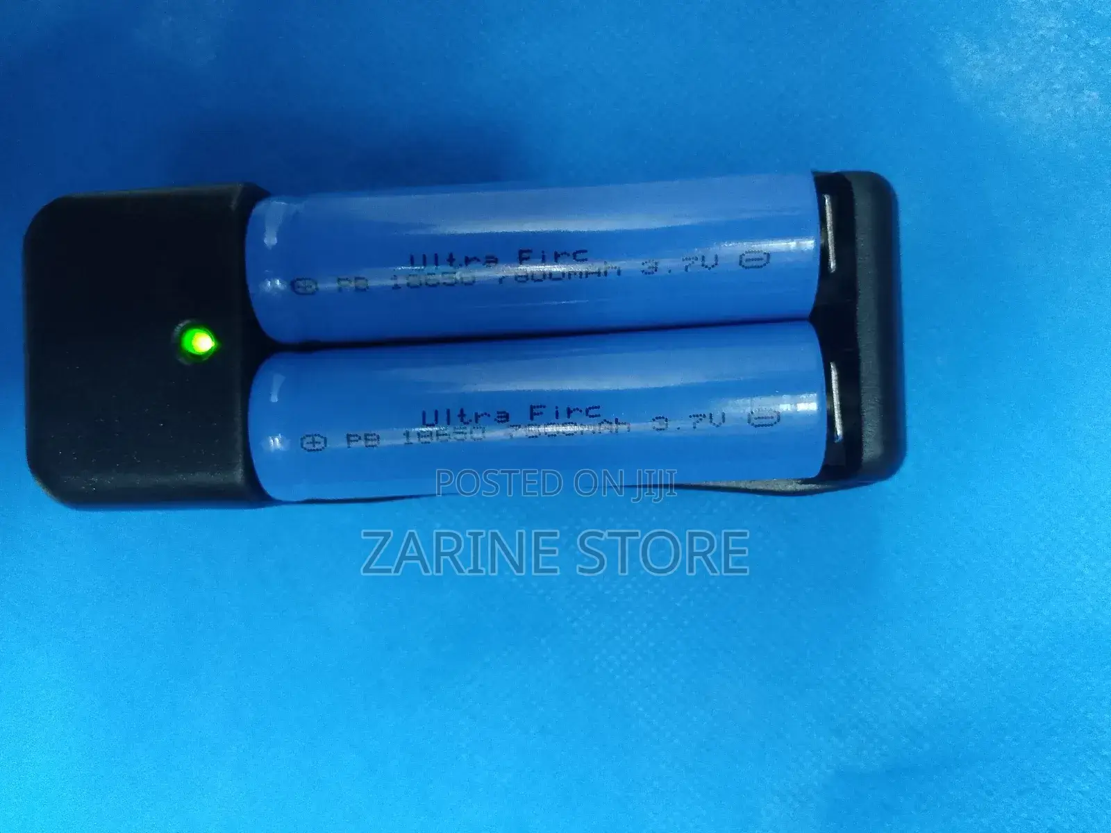 Dual Universal Battery Charger With a Pair of 3.7 Batteries