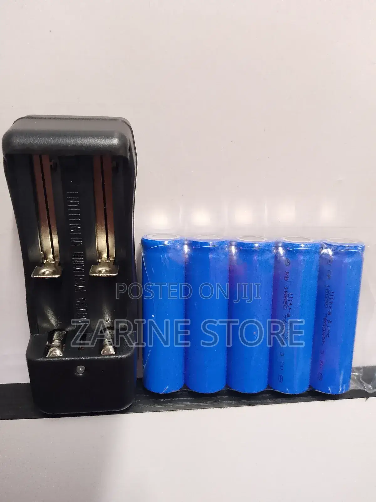 Dual Universal Battery Charger With a Pair of 3.7 Batteries