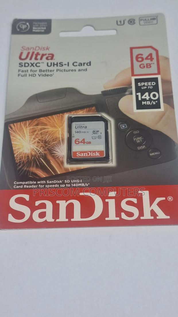 64gb Sandisk Ultra Memory Card - thumbnail 3