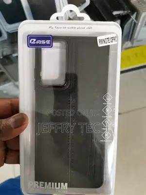 Puloka Leather Case for for Redmi Note 12 Pro -Black