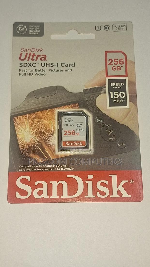 256gb Sandisk Ultra SDXC Memory Card - thumbnail 2