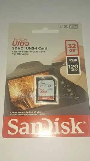 32gb Sandisk Ultra SDHC Memory Card