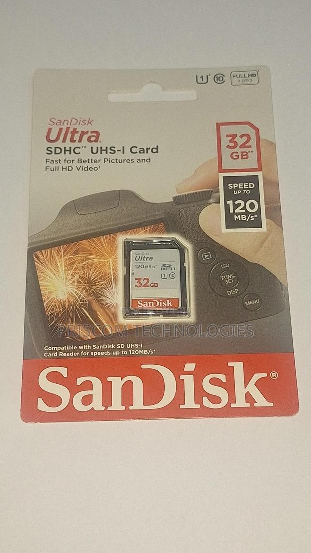 32gb Sandisk Ultra SDHC Memory Card - thumbnail 2