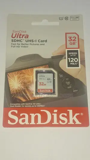 32gb Sandisk Ultra SDHC Memory Card
