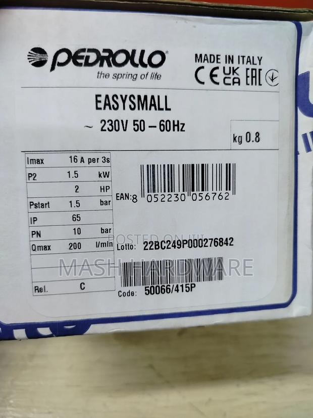 Easy Small Pedrollo Pump Control(W.Gauge) - thumbnail 2