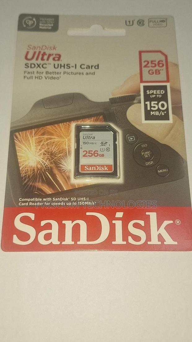 256gb Sandisk Ultra SDXC Memory Card