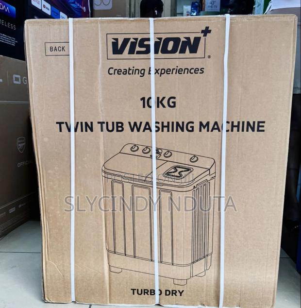 Vision Plus 10kgs Twin Tub Washing Machine - main view