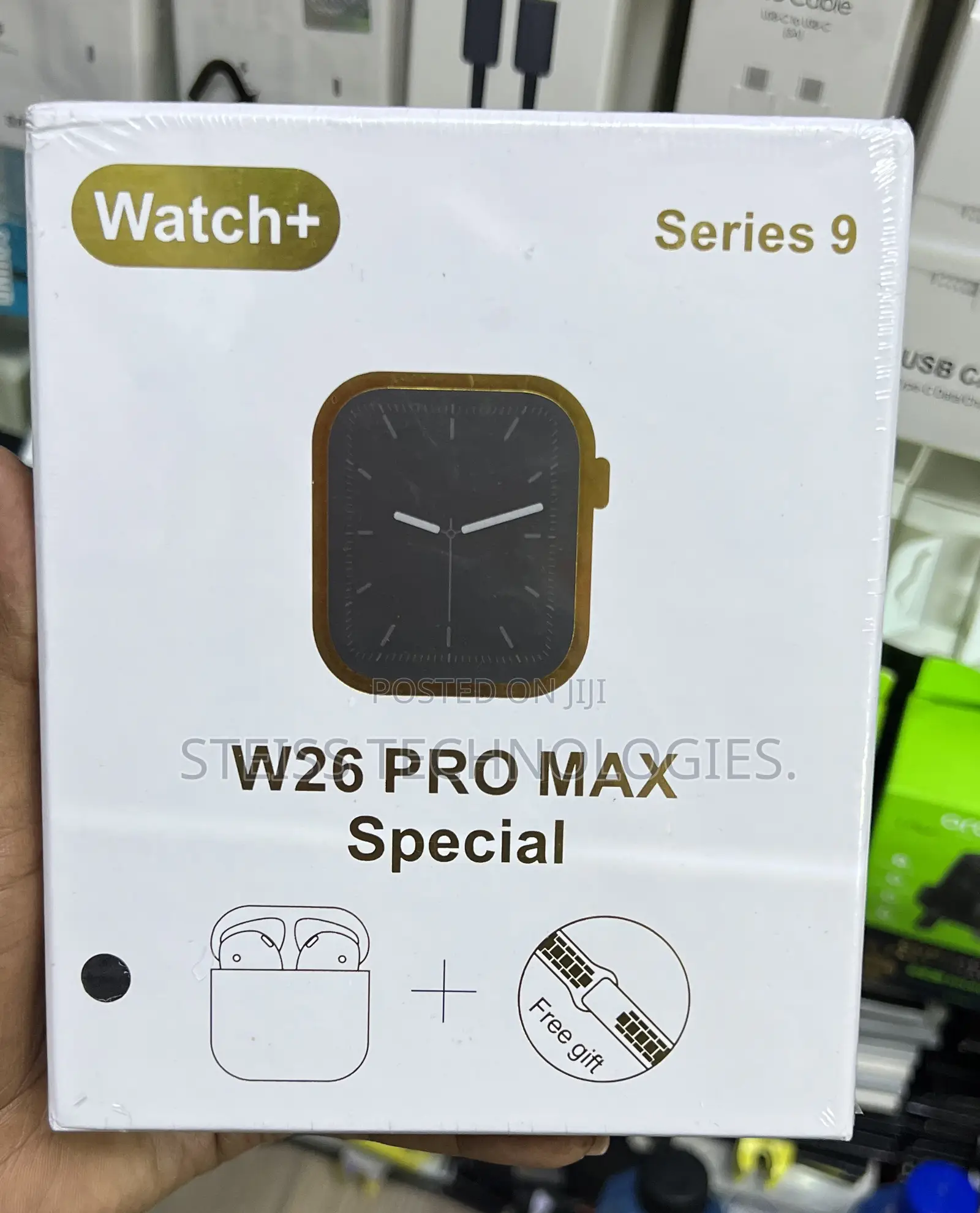W26 Pro Max Smart Watches With Pods