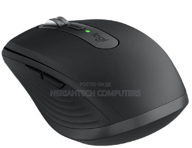 Logitech Mx Anywhere 3s, Silent, Black - Wireless Mouse Blue - thumbnail 3