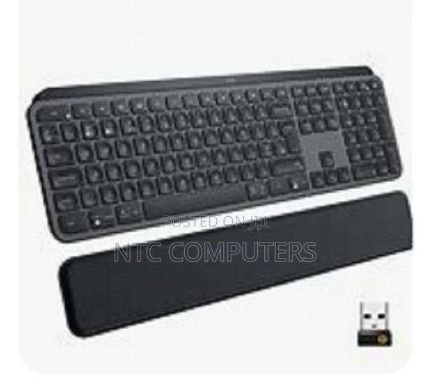 Logitech Mx Keys Plus Bluetooth Illuminated Keyboard With Pa - thumbnail 2
