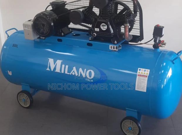 Milano Electric Driven 500ltrs Air Compressor 3phase 7.5hp - main view