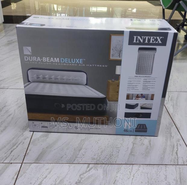 Intex Dura Beam Airbed Electric Pump Supportive Headboard - thumbnail 7