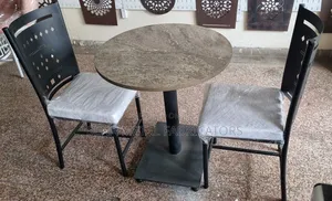 Restaurant Set a Table With 2 Chairs