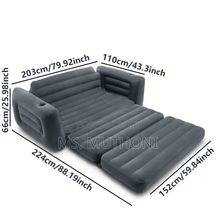 3 Seater Pull Out Sofa Bed With an Electric Air Pump.