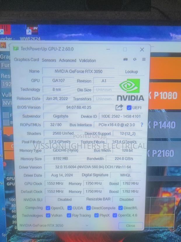 Gigabyte RTX 3050 8gb Ddr6 - thumbnail 9