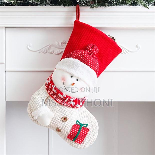 *Large Christmas Stocking Socks Decorations - thumbnail 6