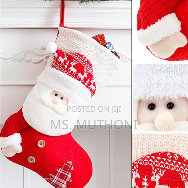 *Large Christmas Stocking Socks Decorations - thumbnail 5