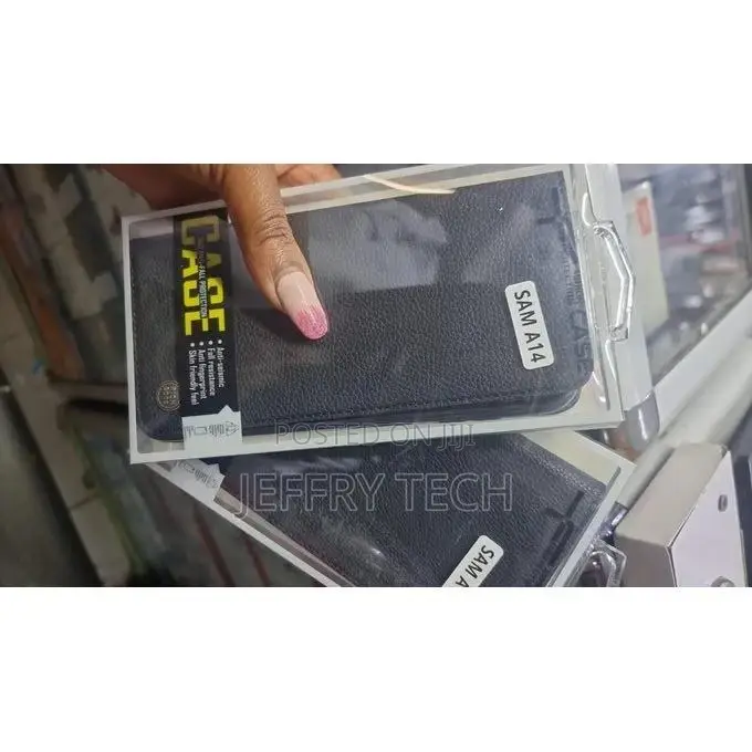 Flip Leather Cover Samsung A14