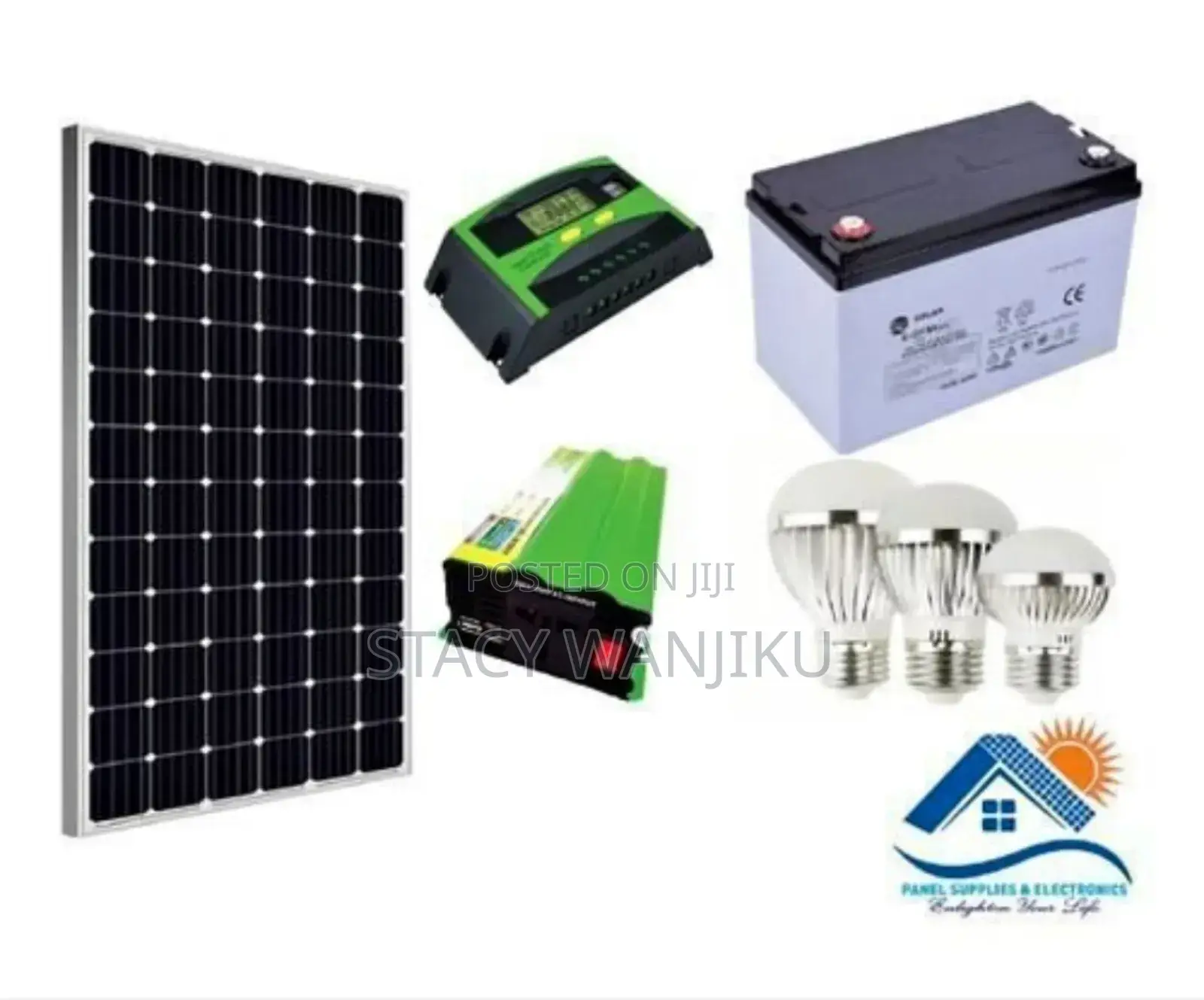 100 Watts Full Kit Solar Panel/ Solar Panel Full Kit