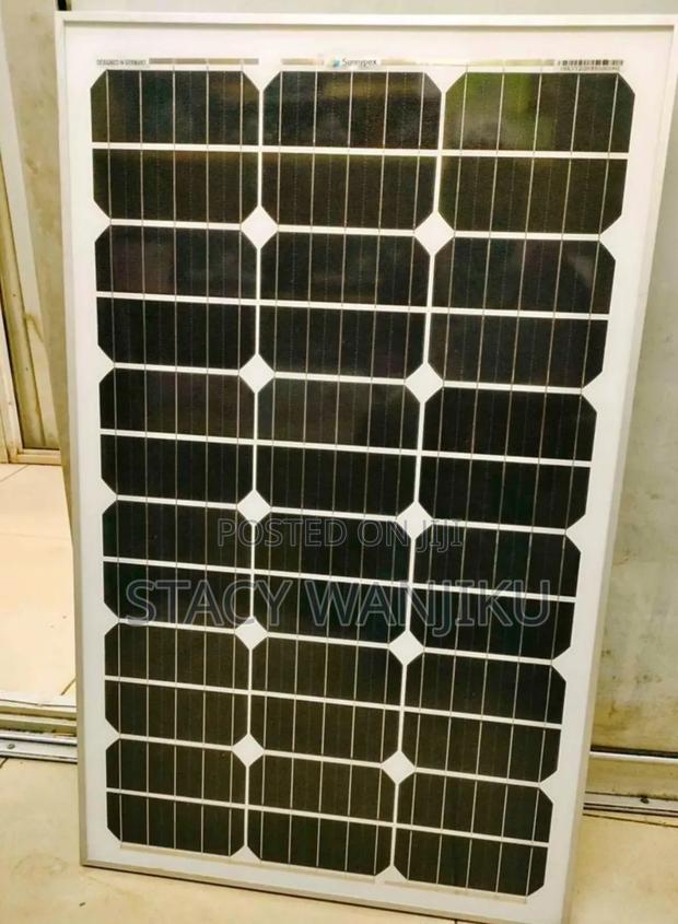 All Weather 100 Watts Solar Panel/ Mono Crystalline Solar - main view