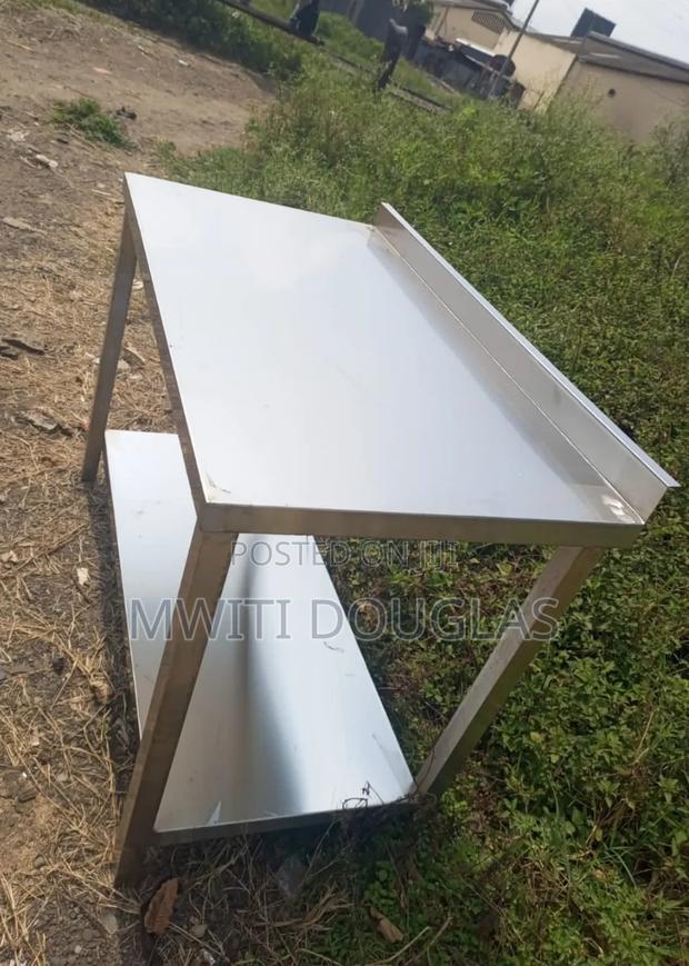 Top Quality Bright Stainless Working Table