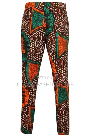 Kitenge Trousers for the Daring Man