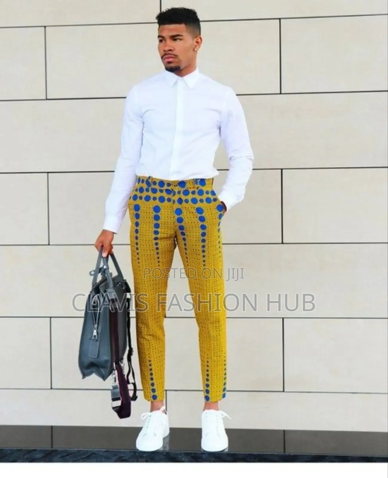 Matching Kitenge Couple Trousers