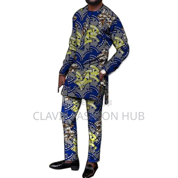 Kitenge Senator Trouser Suit for Men