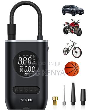 Rechargeable Tyre Inflator, Digital Display, Multifunctional - main view