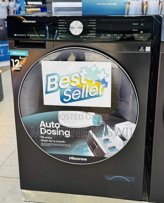 Hisense 12/8 Kg Load Capacity Washing Machine